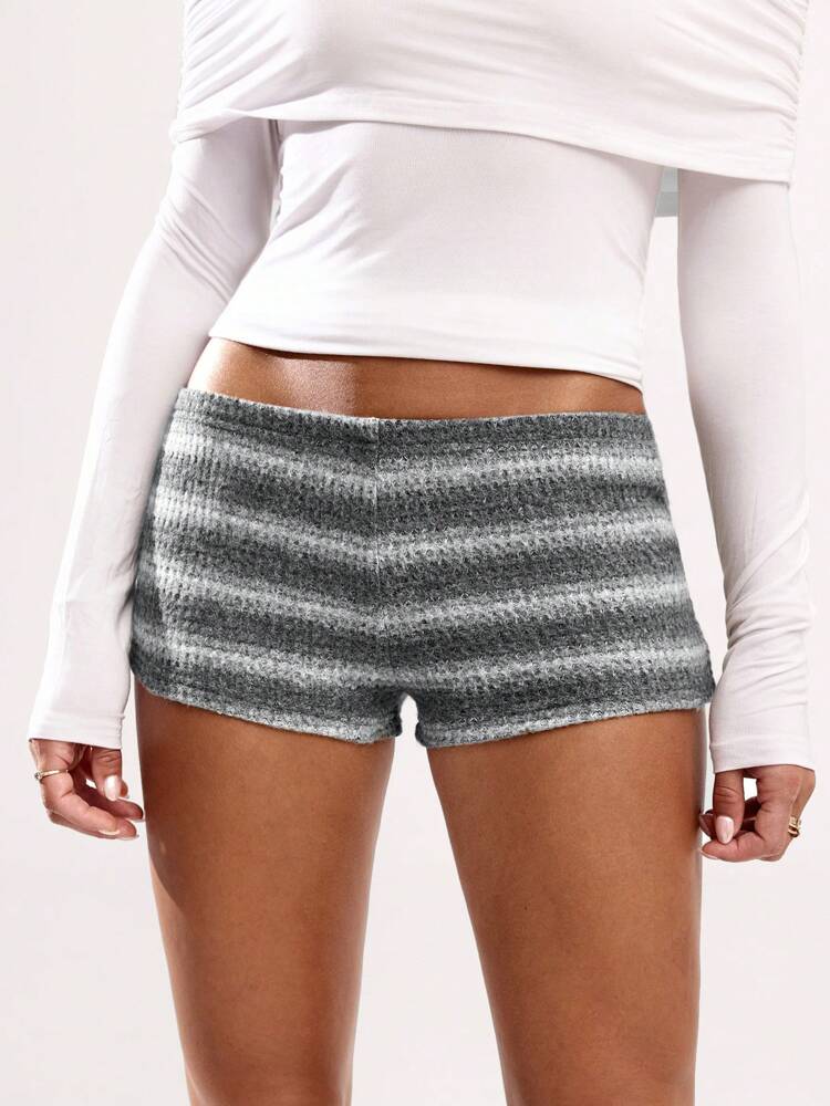 SHEIN BAE Women's Minimalist Fashion Shorts, Suitable For Summer