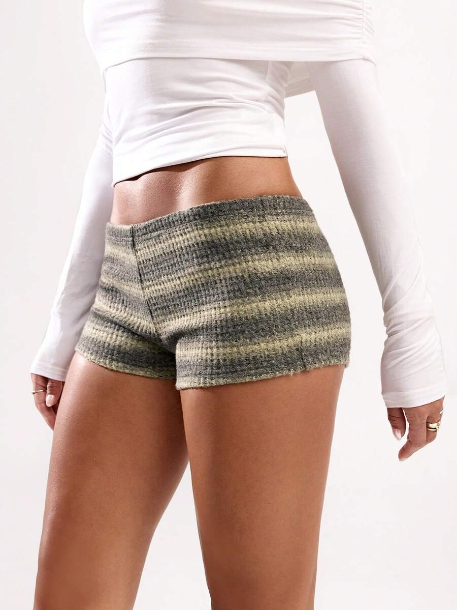 SHEIN BAE Women's Minimalist Fashion Shorts, Suitable For Summer