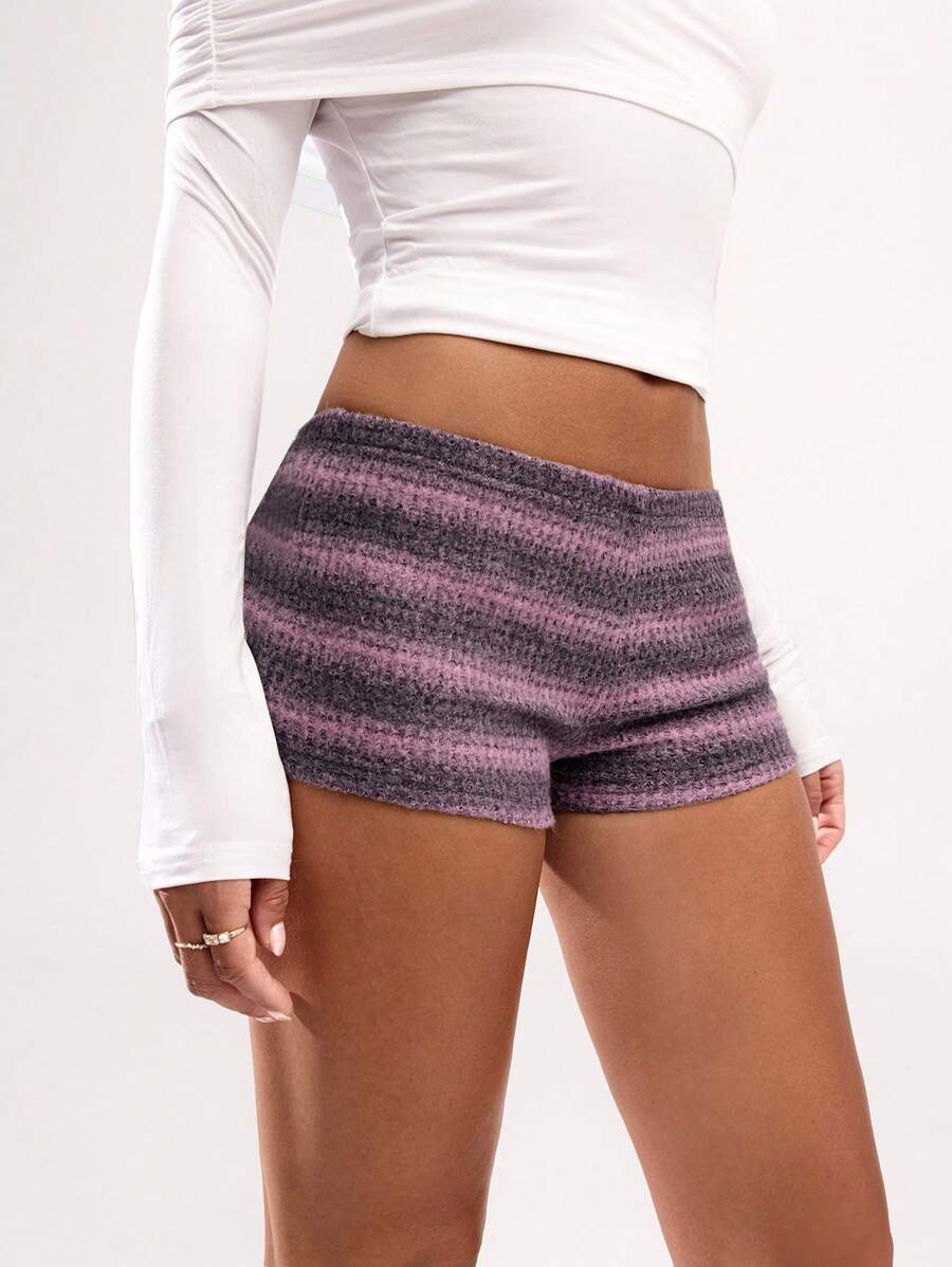 SHEIN BAE Women's Minimalist Fashion Shorts, Suitable For Summer