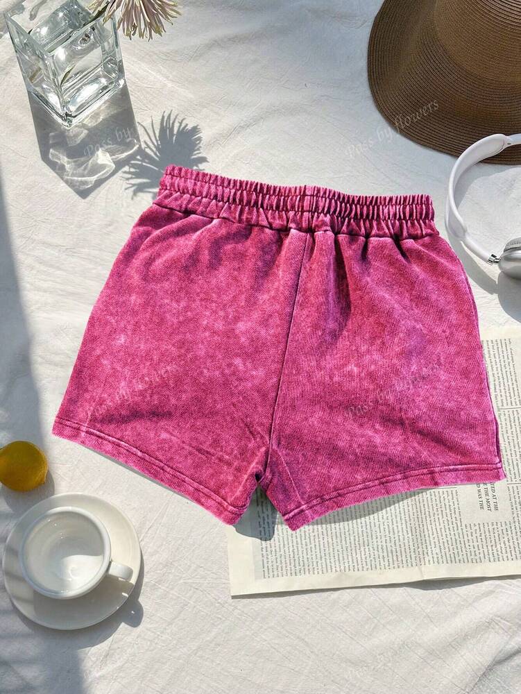 Sanrio Women's Casual "Hello Kitty" Print Drawstring Waist Sports Shorts – Summer Edition
