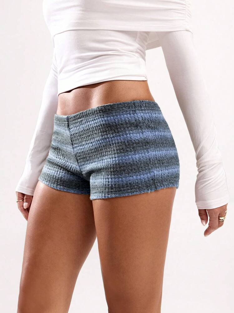SHEIN BAE Women's Minimalist Fashion Shorts, Suitable For Summer
