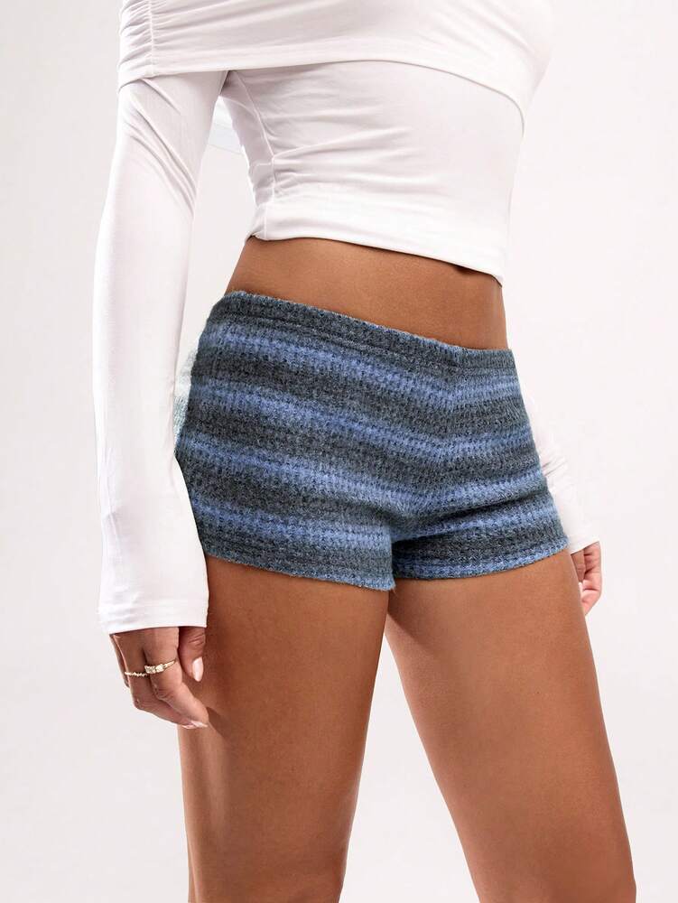 SHEIN BAE Women's Minimalist Fashion Shorts, Suitable For Summer
